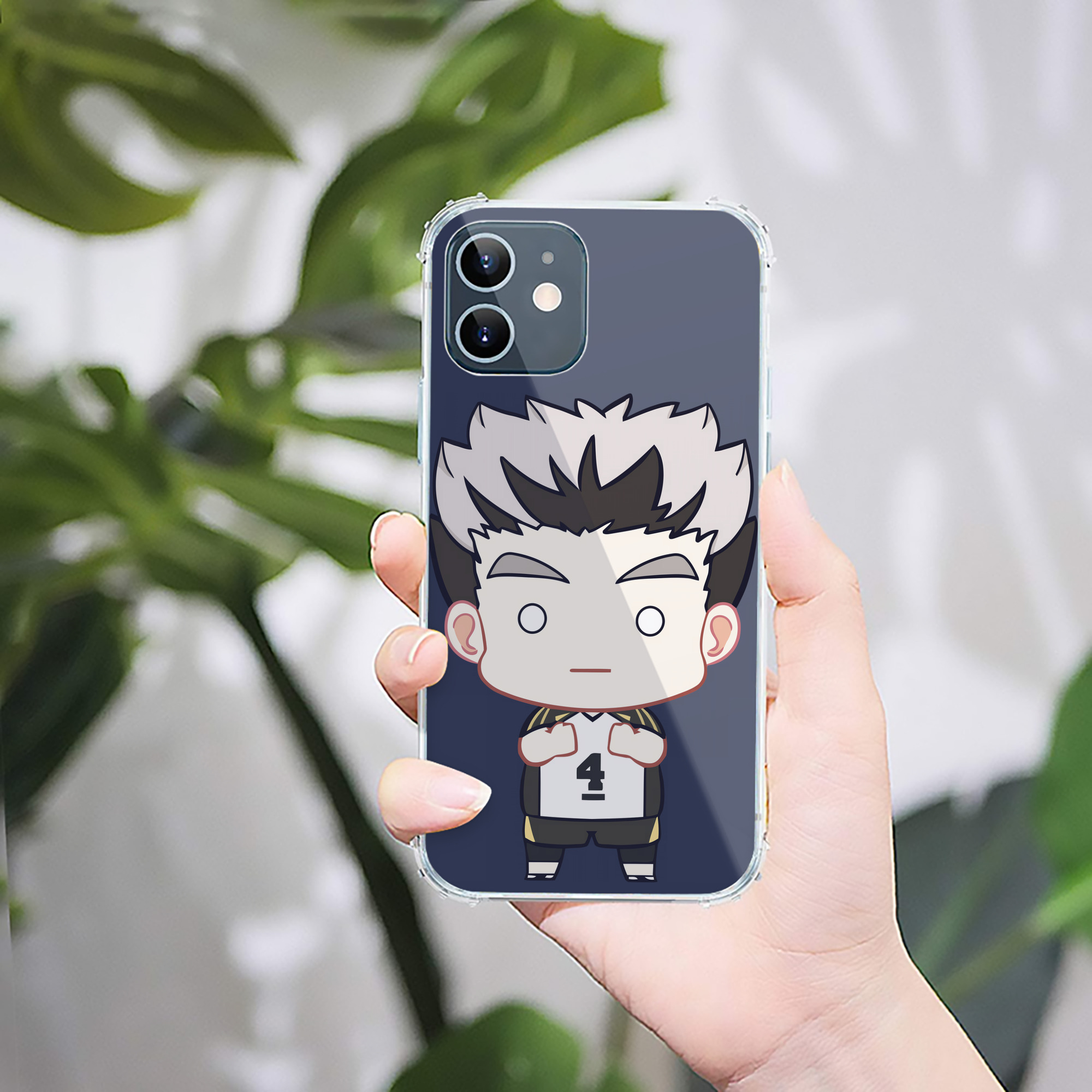 （画像用） ハイキュー!! Haikyu!! 【iPhone 12シリーズ対応】透明スマホケース（クリアソフトケース）